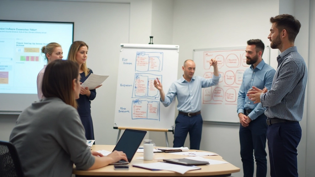 Methodologie workshop met deelnemers aan interactieve oefeningen